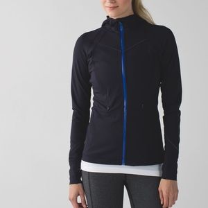 Lululemon rain on train on zip up jacket size 4